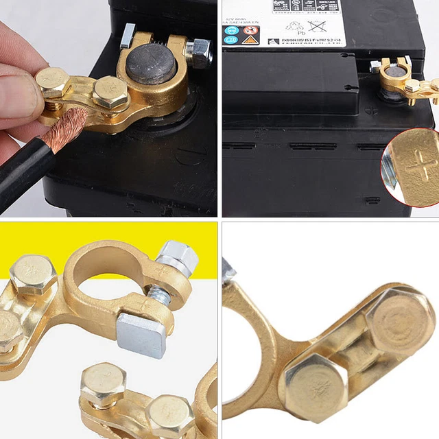 50 PZ TERMINALI in rame estremità cavo occhielli saldatura batteria anello asta crimpatura SC10