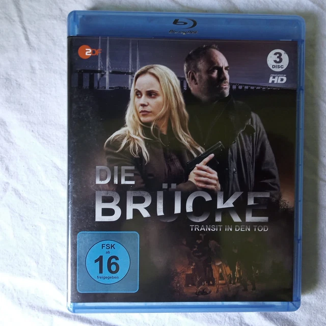 Die Brücke - Transit In Den Tod Staffel 1 DIE BRÜCKE - Transit in den Tod - Staffel 1 (3Blu-rays) EUR 3,99