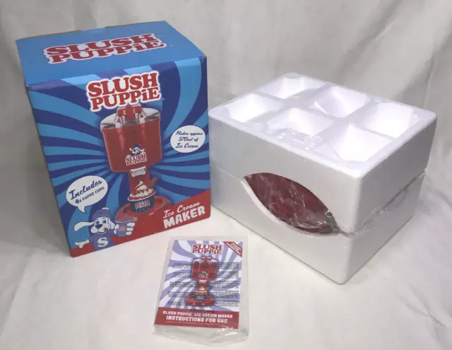 SLUSH PUPPIE MACHINE : Ice Cream Maker Machine -  New In Box (Free UK P&P)