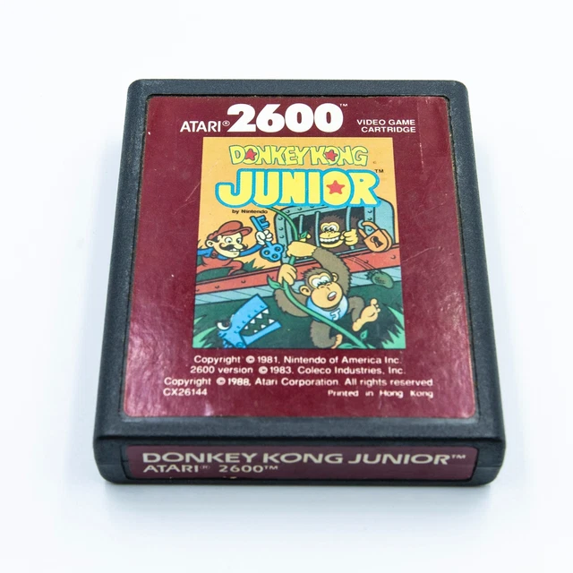 DONKEY KONG JUNIOR Atari 2600 Solo cartucho Probado y