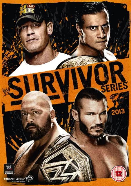 WWE: Survivor Series - 2013 (DVD) John Cena Randy Orton CM Punk Daniel Bryan