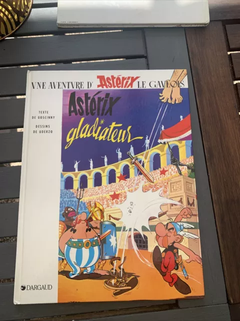 asterix gladiateur Tbe Dargaud 1988