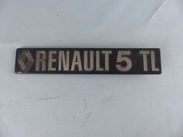 Emblème Calandre Alpine Renault Vintage - Logo Sigle Auto Classique - Occasion