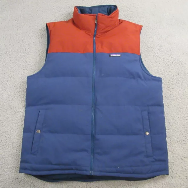 Patagonia Mens Reversible Down Bivy Puffer Vest size L? Goose Fill 27587