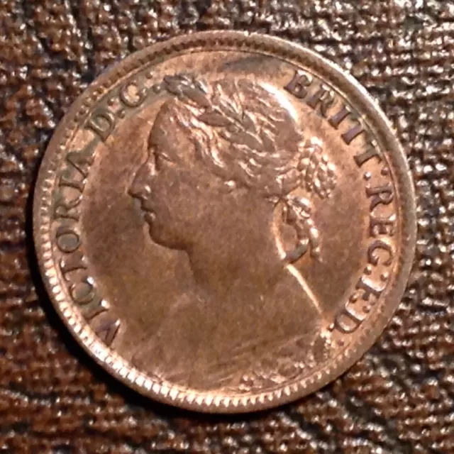 ~ 1891 Great Britain Victoria Farthing