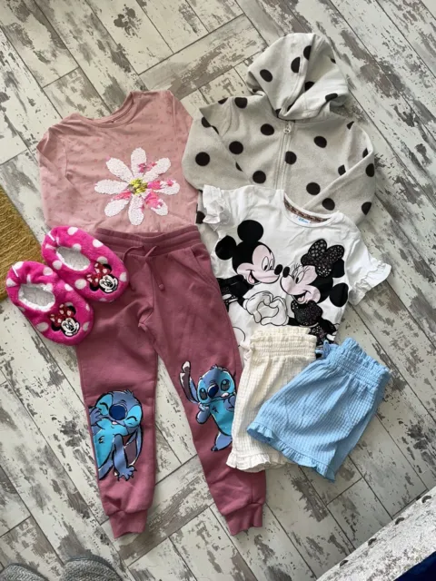 Girls Clothes Bundle Age 5-6 Years Disney Ect