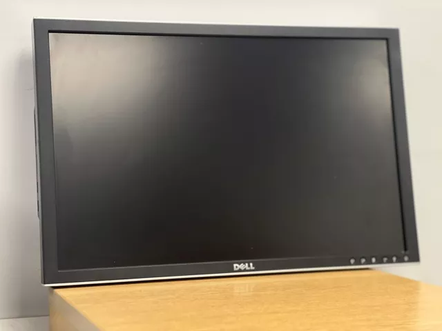 DELL 2407WFPB 24" SCREEN PC MONITOR TFT VGA DVI HDMI DP USB - Without Stand