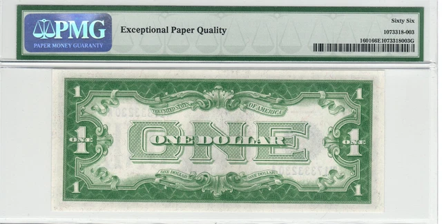 Series 1928A $1 Silver Certificate PMG 66EPQ Fr#1601 2