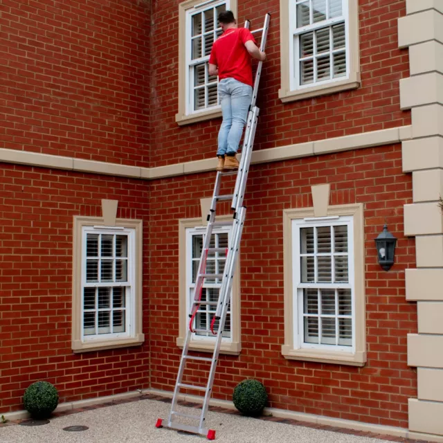 Extension Ladder - Home Master 3 Section Extension Ladder - EN131 Certified