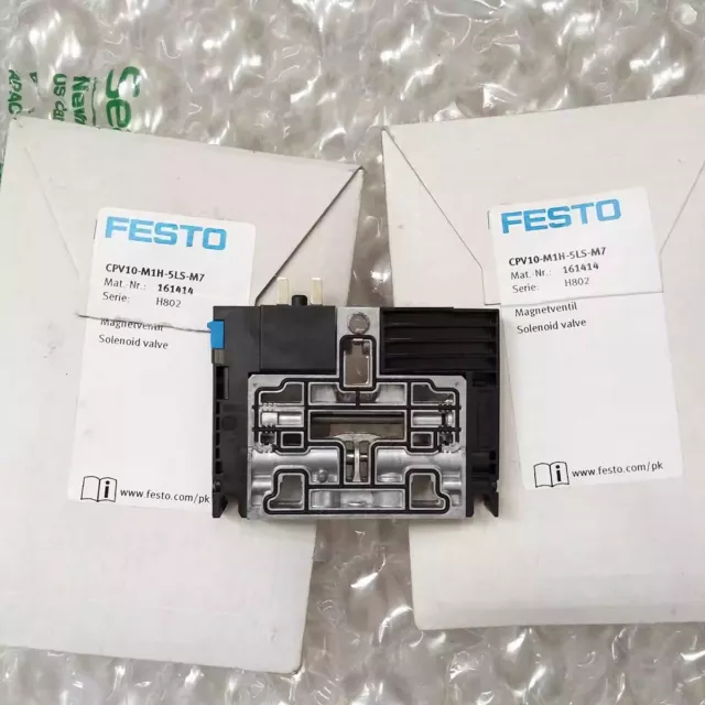 1pcs For Festo Cpv10-M1H-5Ls-M7 Solenoid Valve 161414 Ip65 New free shipping