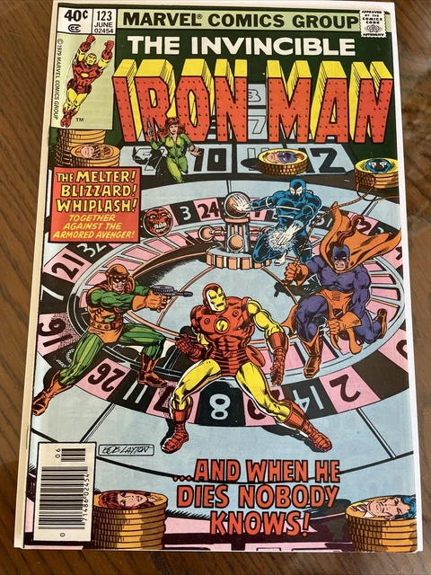 NM Invincible IRON MAN #123 Marvel 1979 Demon In Bottle Pt 4 Alcoholism Not CGC