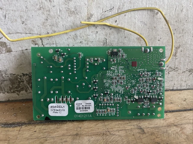 45ACCL1 Chamberlain Craftsmanliftmaster placa lógica amarillo botón de aprendizaje 4/21/15