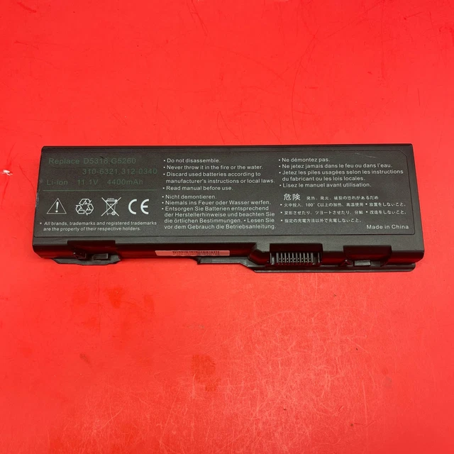 OEM Battery Dell inspiron 6000 9200 9400 9300 XPS 11.1v 4400mAh D5318 G5260