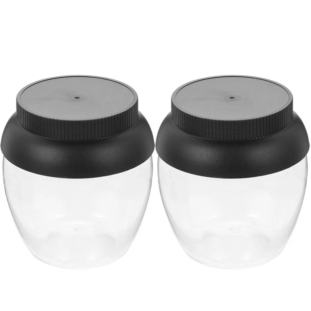 2 pz vetro kimchi in plastica cetriolo in vaso può vaso per crauti trasparente