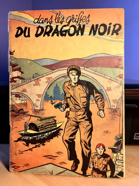 Buck Danny - Dans Les Griffes Du Dragon Noir - Eo 1951 - Bdm 250€