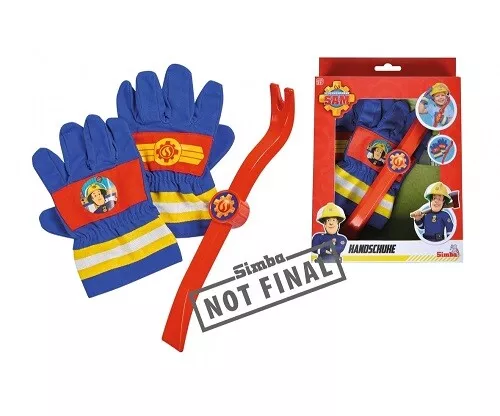 Simba 109252475 - Sam el Bombero Bomberos Guantes - Nuevo