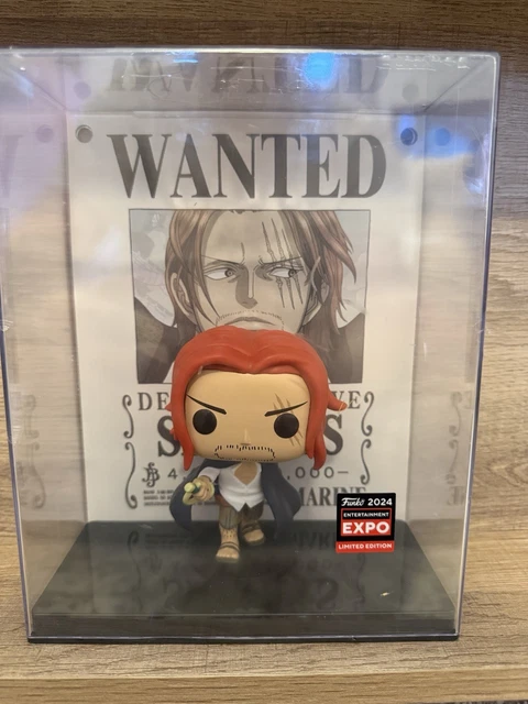 Funko POP! One Piece Shanks Wanted Poster C2E2 Shared