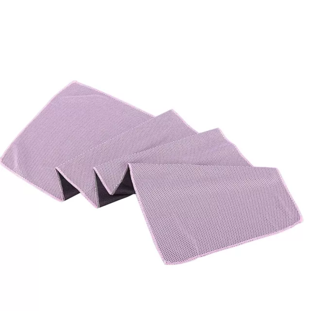 (Pink) Cold Cooling Chilly Towel Sport Cycling Jogging Gym Towel Outdo SD