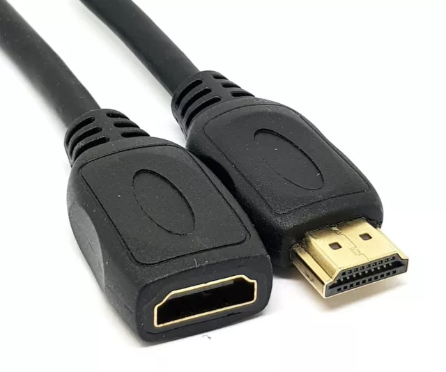 HDMI EXTENSION Cable 4K V 2.0  Extender Lead Male to Female 0.5m 1m 2m 3m 5m