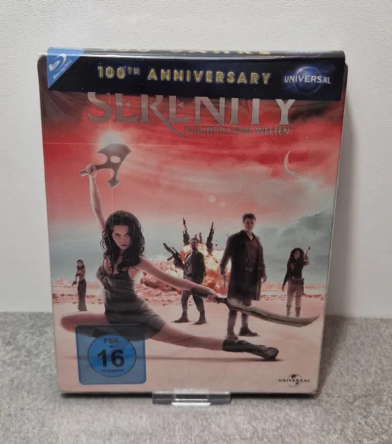 Serenity - Flucht In Neue Welten - Steelbook Blu-Ray -NEU & OVP - OOP