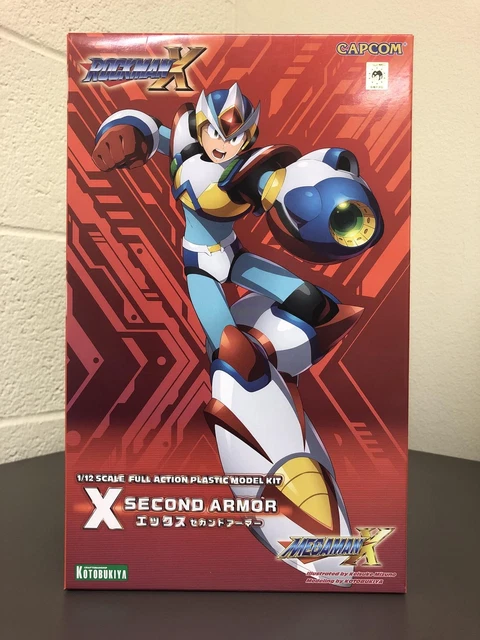 KOTOBUKIYA Mega Man X SECOND ARMOR Plastic Model Kit 1/12 Scale