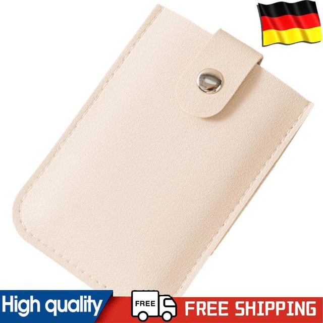 Gusti Leder Porta Carte Otto In Vera Pelle Di Capra - RFID - 6 Scomparti - Marrone Scuro