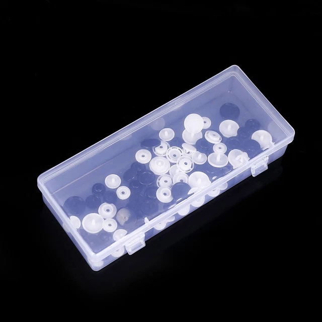 Organisateur transparent verrouillable pour stockage de cosmétiques et de papet