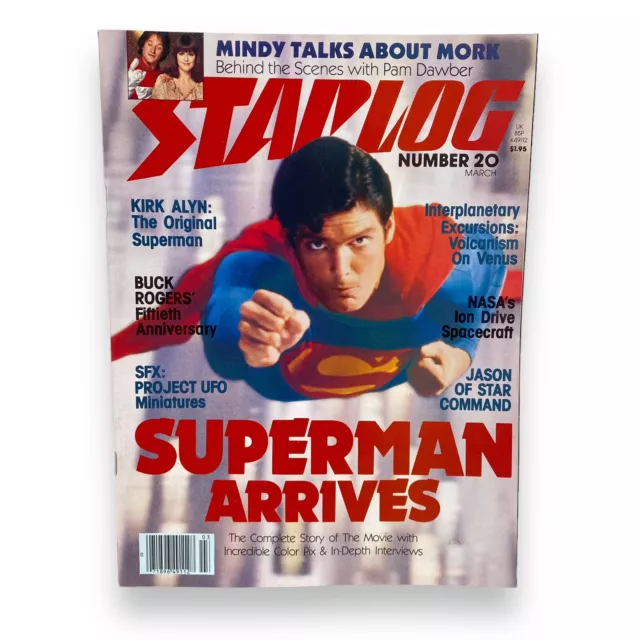 Starlog Magazine #20 (1979) - Superman Arrives 36 4TH SPECIAL STAR WARS ALIEN