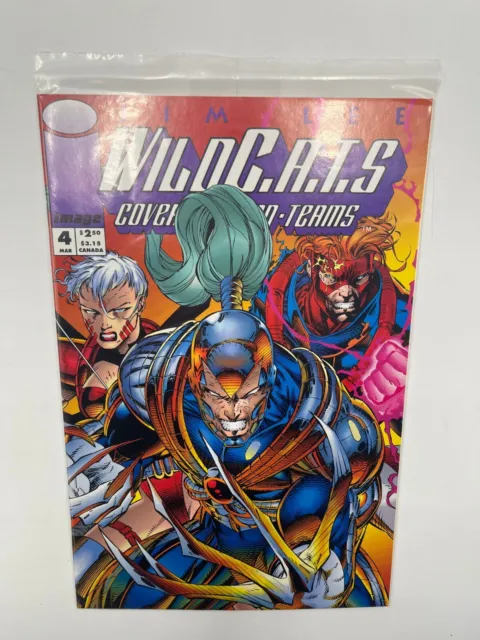 Wildcats 4 Covert Action Teams  (1992 Image) Youngblood Jim Lee