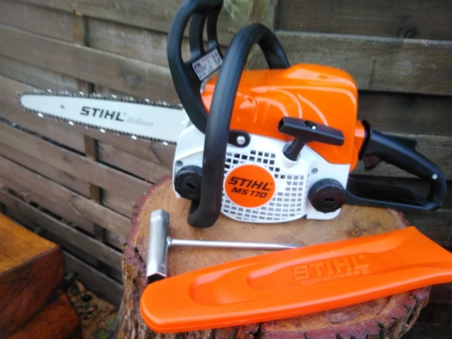 STIHL CARVING SÄGE Original MS 170 Motorsäge Kettensäge neu 1/4 Zoll