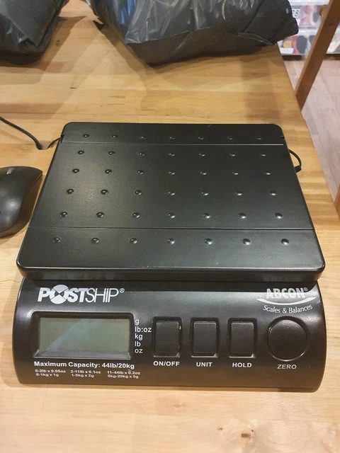 Postship Abcon Digital 20 kg/44 libbre bilancia postale/pacchetto/spedizione/pacchetto Postship Abcon Digital 20 kg/44 libbre bilancia postale/pacchetto/spedizione/pacchetto