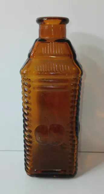 Vintage Berring Apple Bitters Wheaton Phila Nuline NJ Bottle Brown Glass