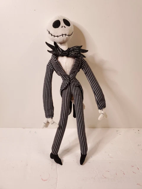 Disney Nightmare Before Christmas Jack Skellington 12" Plush Doll  Xmas Gift
