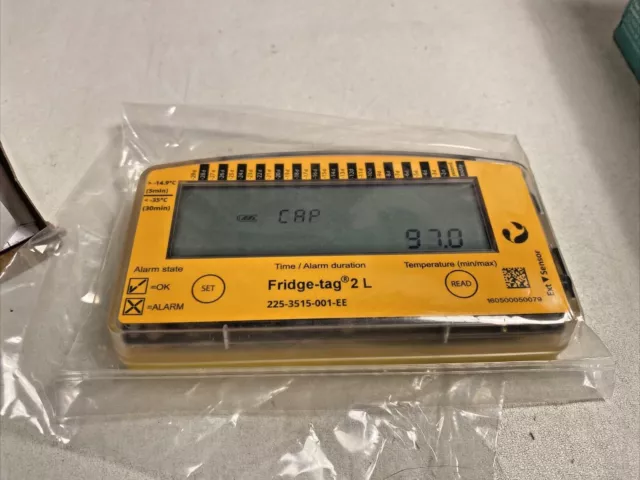 Berlinger FridgeTag-2L Vaccine Monitoring System for FRIDGE VFC Compliant 2