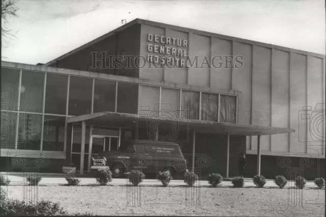 1963 Press Photo Alabama-Decatur General Hospital to expand by 100 beds.