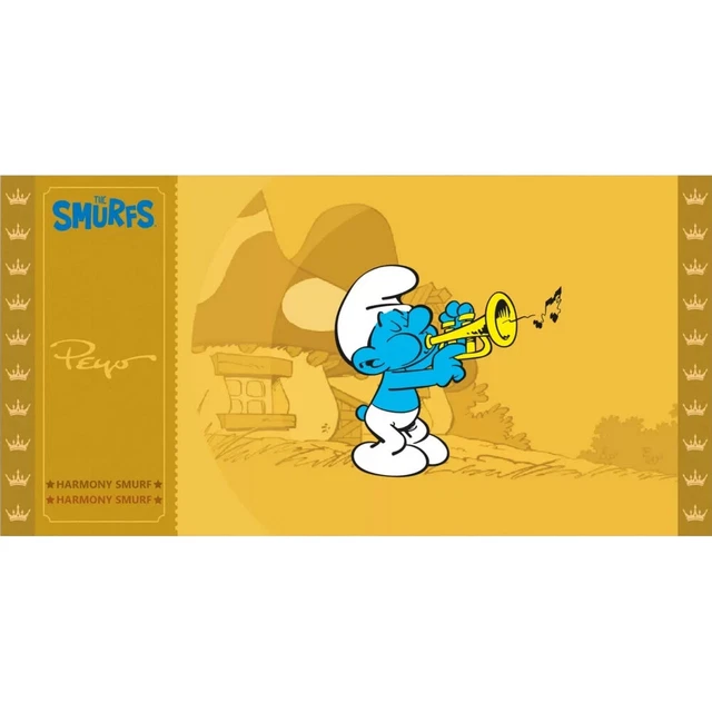 Collectible CK Golden Ticket The Smurfs (Harmony Smurf)