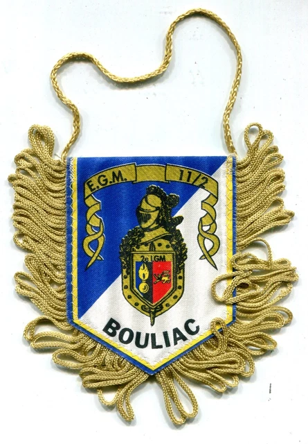 Fanion 30x20 cm Gendarmerie Mobile EGM 2/18 WISSEMBOURG Alsace ORIGINAL