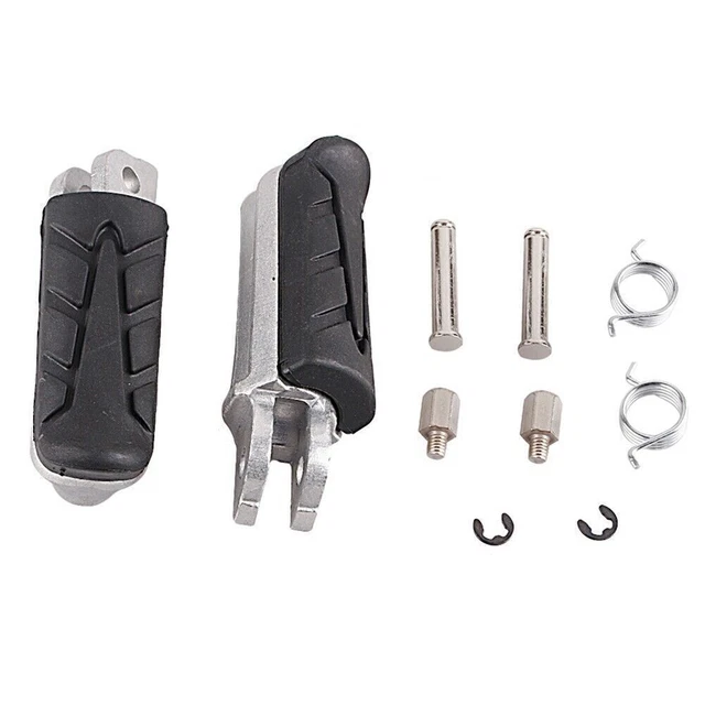 Poggiapiedi anteriore poggiapiedi pedali si adattano Honda CBR600 CBR1000 CB500 CB1300