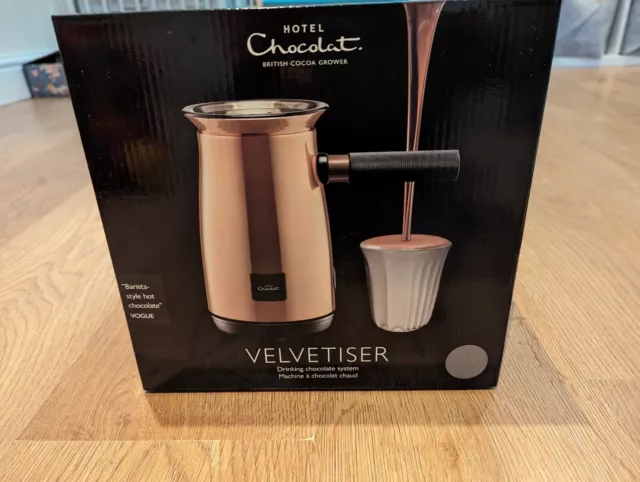 Velvetiser Hotel Chocolate Hot Chocolate drink Maker Machine 21D x 12W x  20H cm