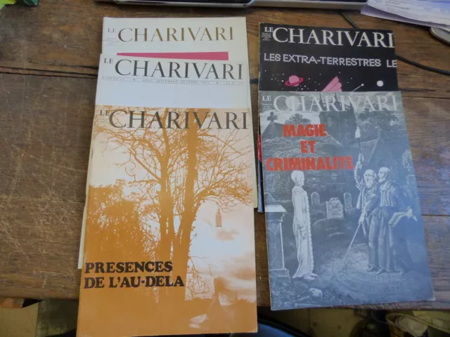 lot de 5 n° le charivari