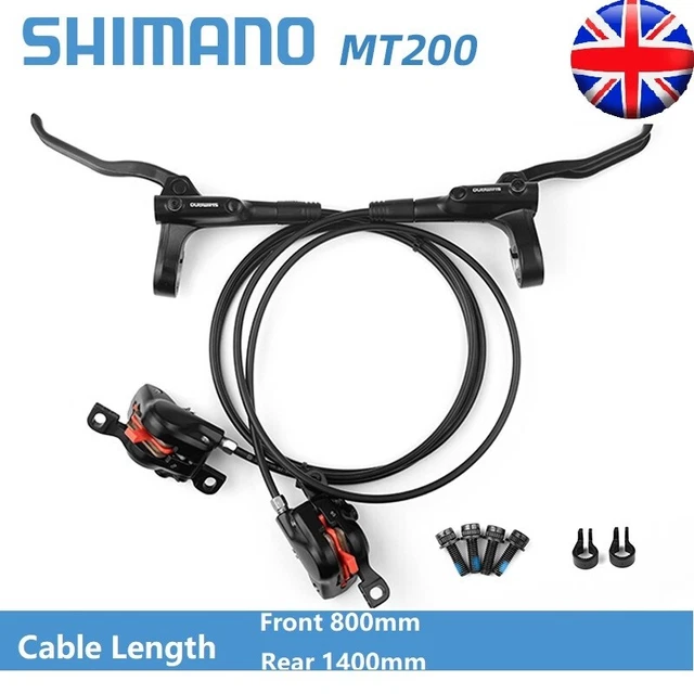 SHIMANO MT200 BIKE Brake Hydraulic Disc Oil Brakes with Lever Set Pre
