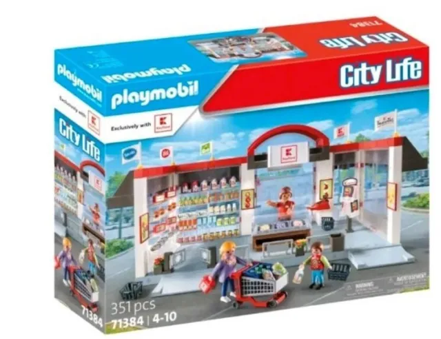 Playmobil 71384 City Life - Kaufland Supermarkt | Neu & OVP