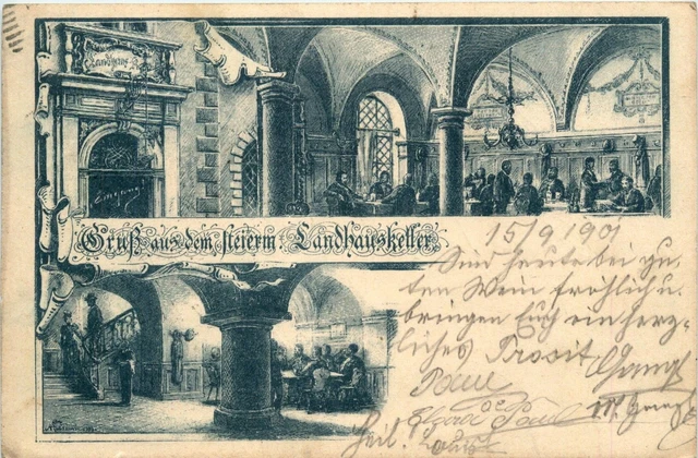 Graz/Steiermark - Gruss aus dem steierm Landhauskeller -337540