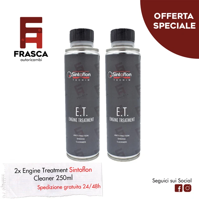 Detergente Motore Trattamento Antiattrito Sintoflon Engine Treatment 250ml 2pz