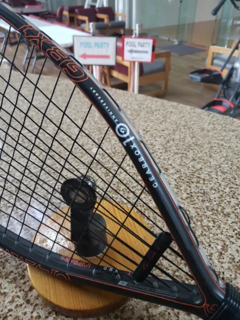 GEARBOX GBX1 165Q Racquetball Racquet 3 5/8 grip 10th Anniversary GEARBOX GBX1 165Q Racquetball Racquet 3 5/8 grip 10th Anniversary