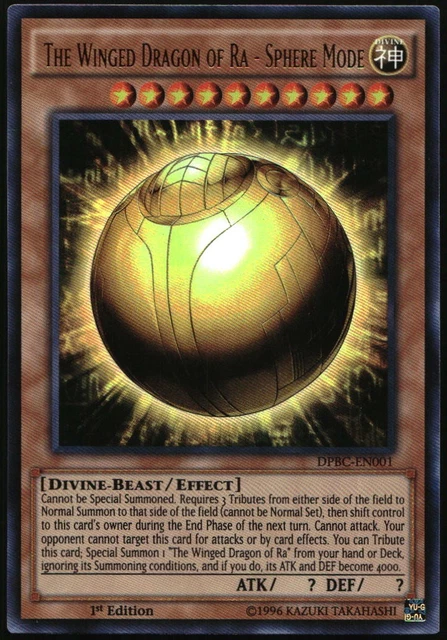 YU-GI-OH! DUELIST PACK: Battle City Winged Dragon of Ra Sphere Mode ...