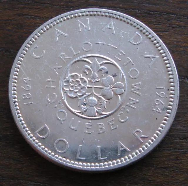 Zaldi2010 - Canada , 1 Dollar De 1964 . Plata