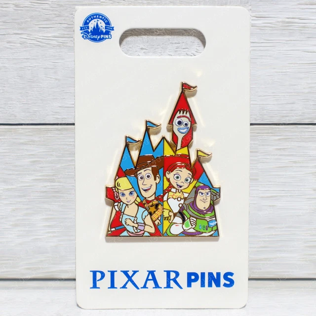 DISNEY PARKS Toy Story Castle Characters Bo Woody Buzz Forky Jessie