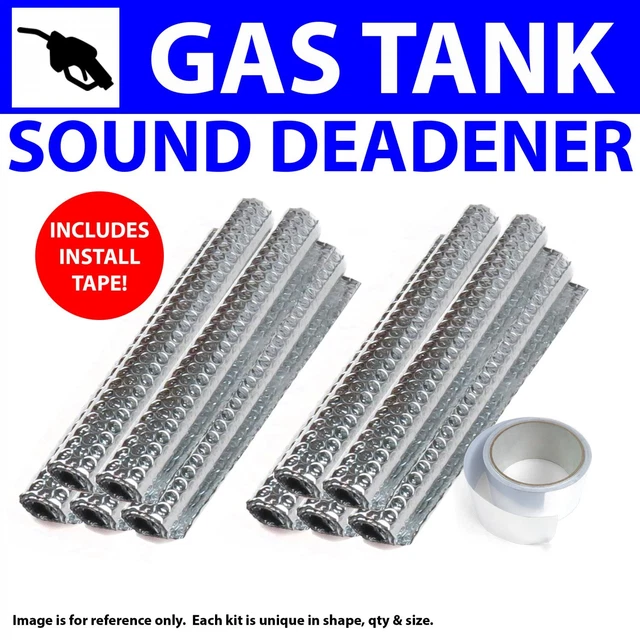 Heat & Sound Deadener Early Cars 1900 - 1927 Gas tank Kit + Seam Tape 7464Cm2