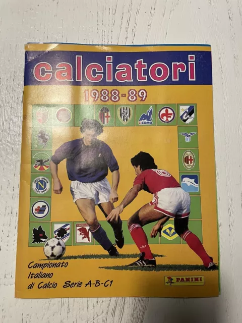 Album figurine calciatori panini 1988/89 Completo 100% anche di stick&stack